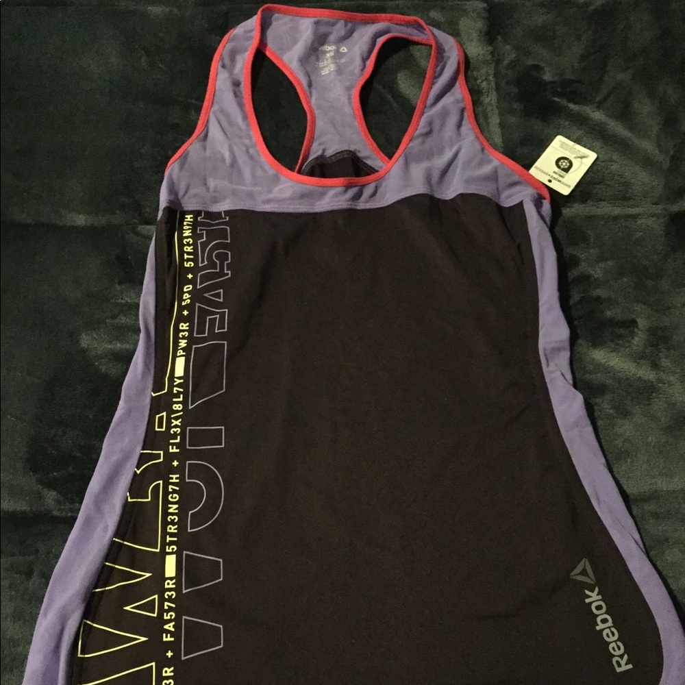 Reebok Crossfit purple tank top